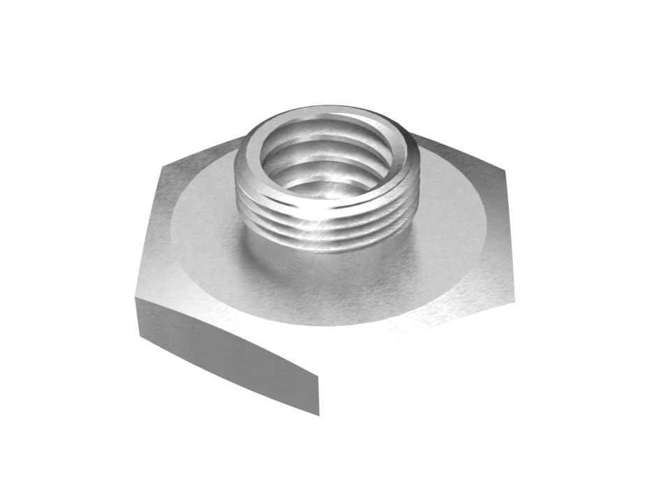 RRS-NanoHead 3/8X16tpi base adapter